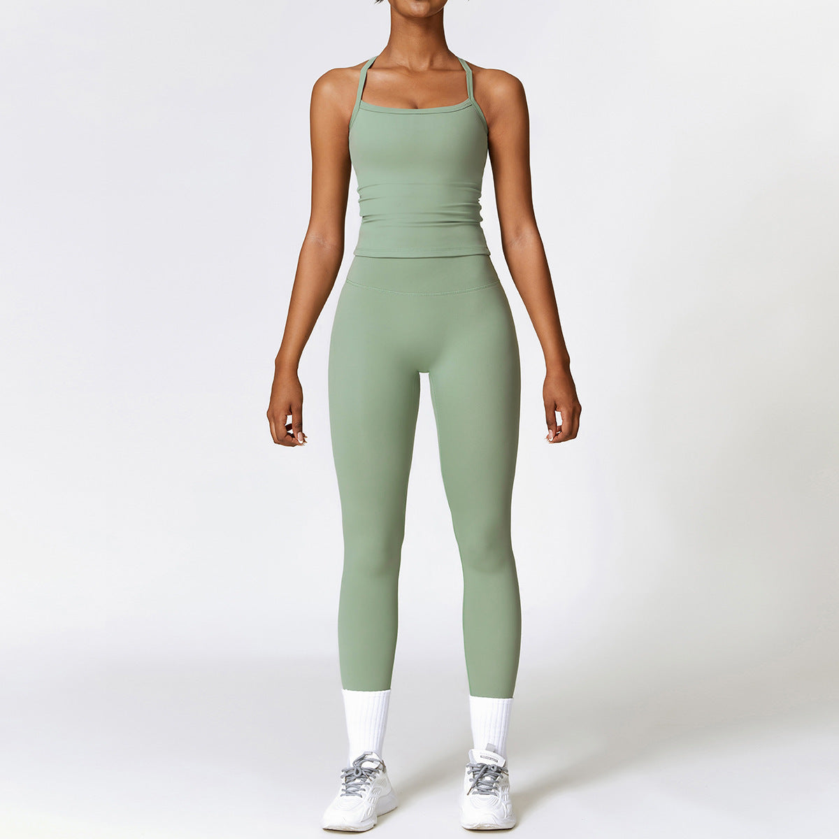 SS Yoga Suit Green