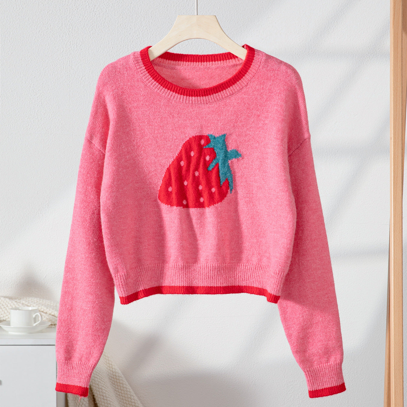 SS Strawberry Sweater