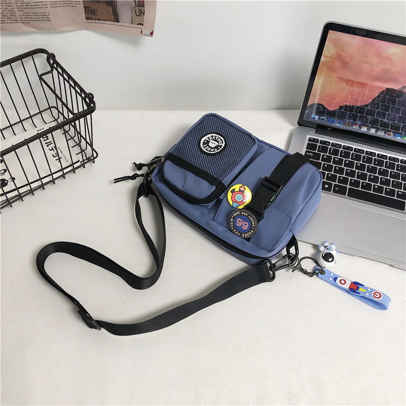 SS Casual Messenger Bag Unisex Blue