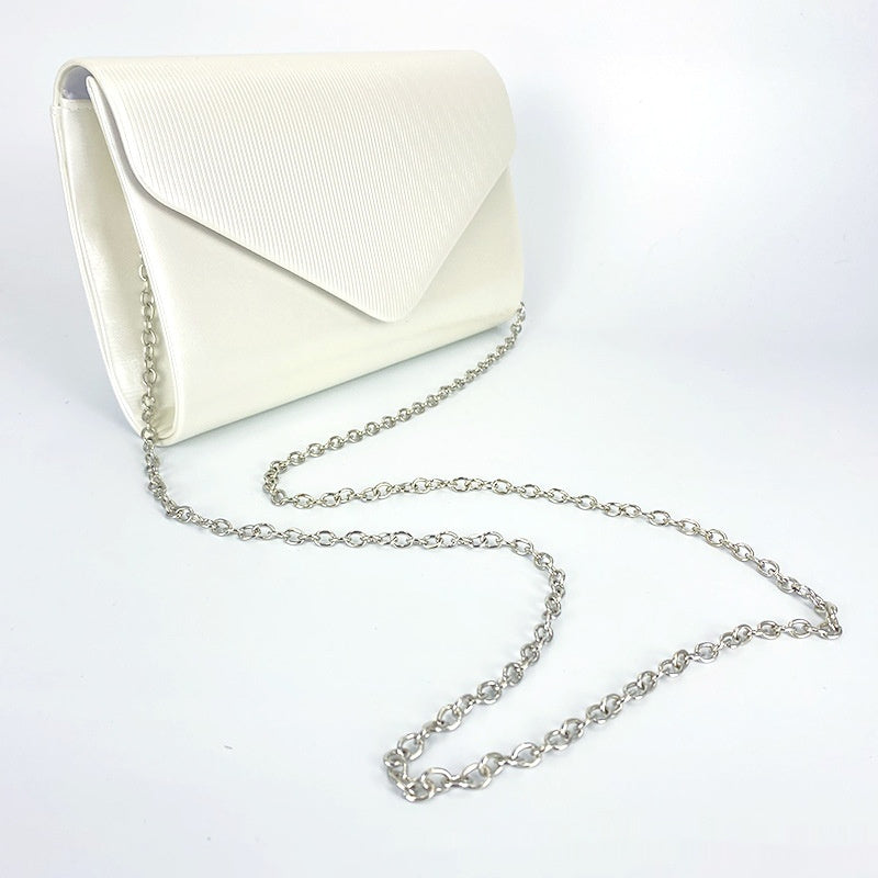SS Clutch Bag White