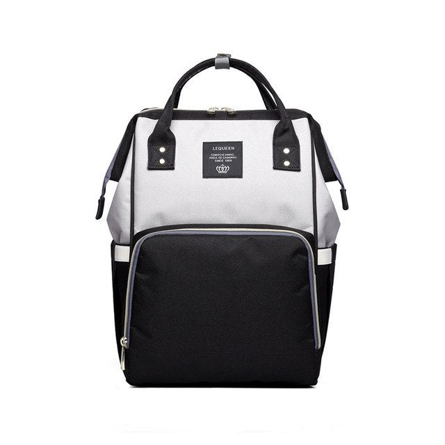 SS Maternity Nappy Bag Black gray