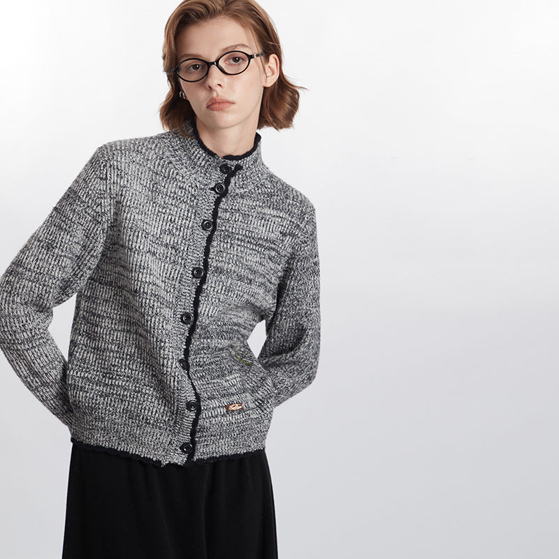 Autumn Retro Short Sweater