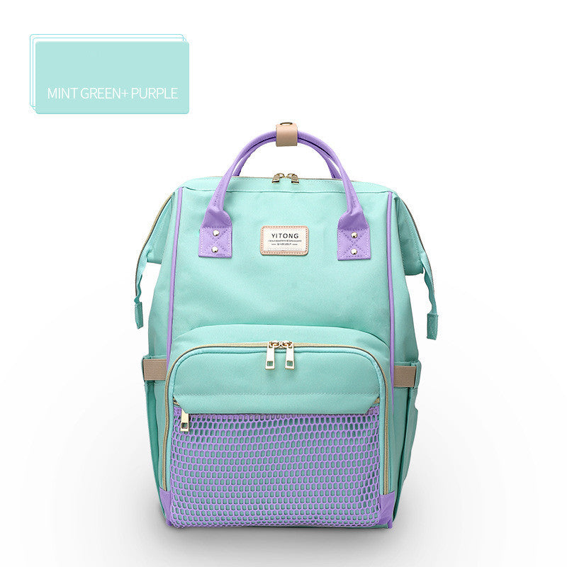 SS Maternity Nappy Bag Mint green