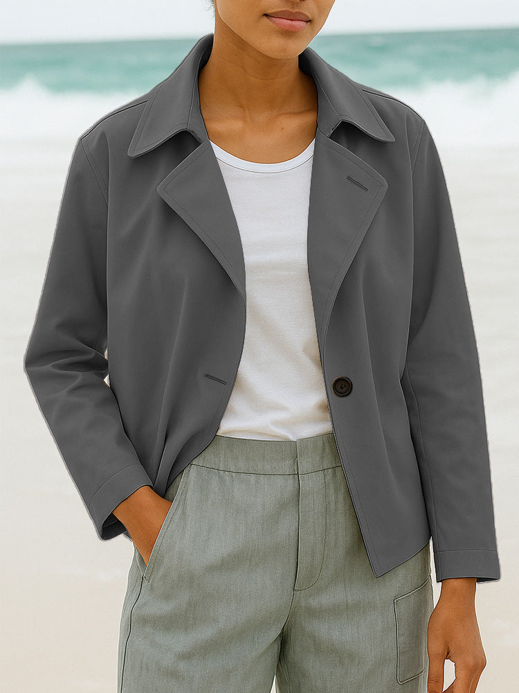 SS Women’s Trench coat Gray