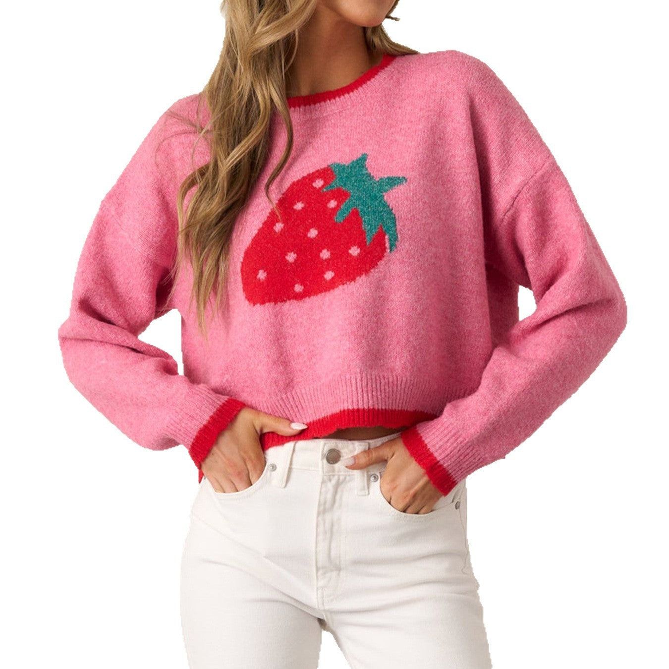 SS Strawberry Sweater