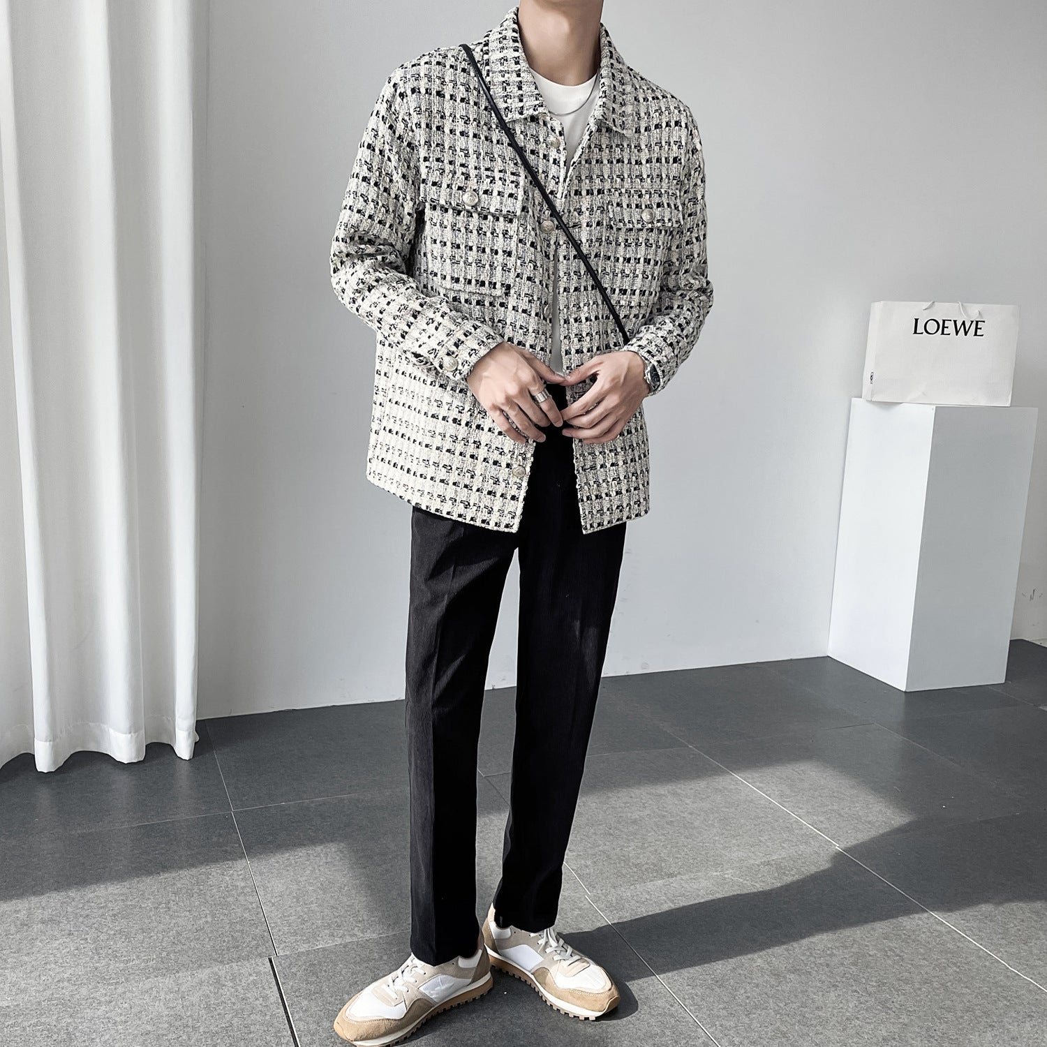 Small Fragrance Casual Men’s Jacket