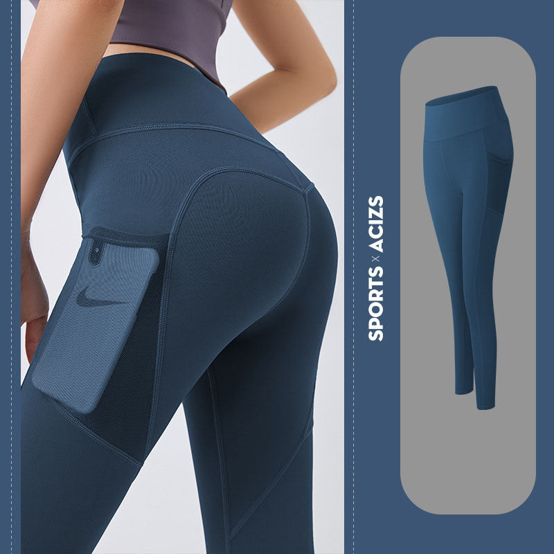 SS Yoga Pants Blue
