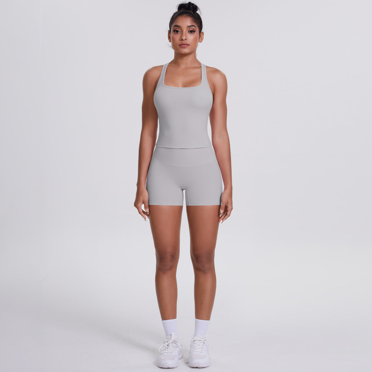 SS Yoga Set Light Gray