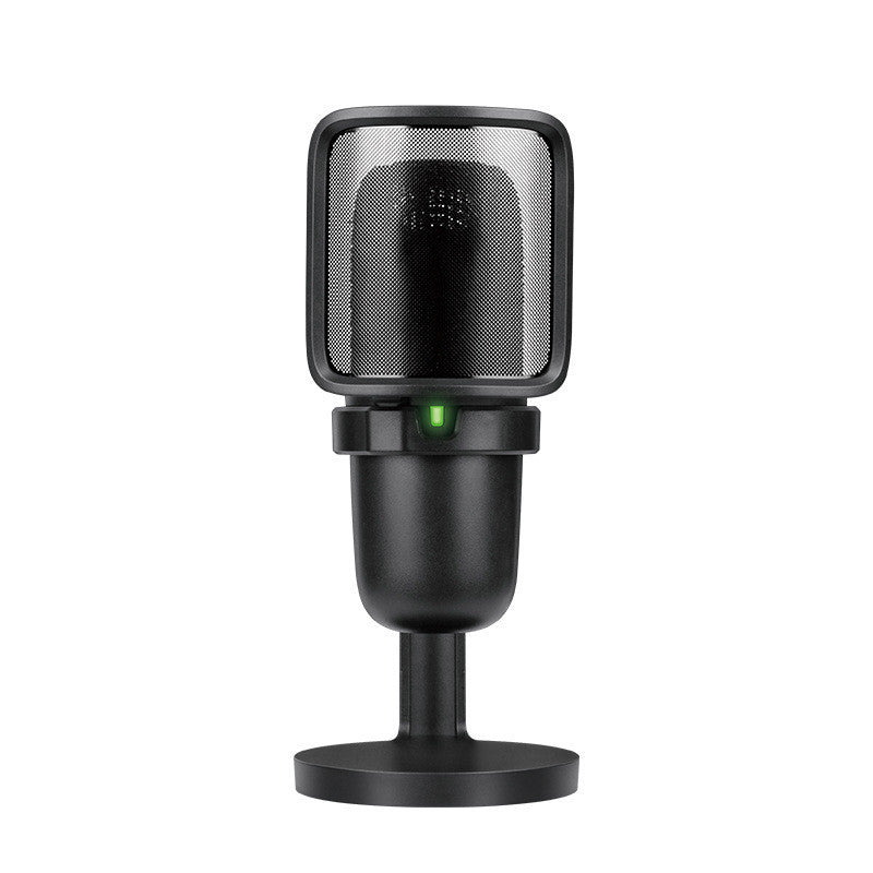 Notebook Computer Game Voice Live Broadcast Desktop USB Wired Microphone Black USB