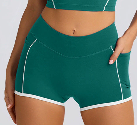 SS Sport Set Dark Green Shorts