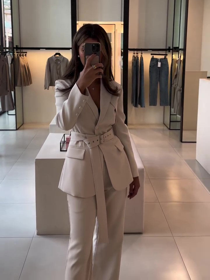 SS Elegant Blazer & Pants Set