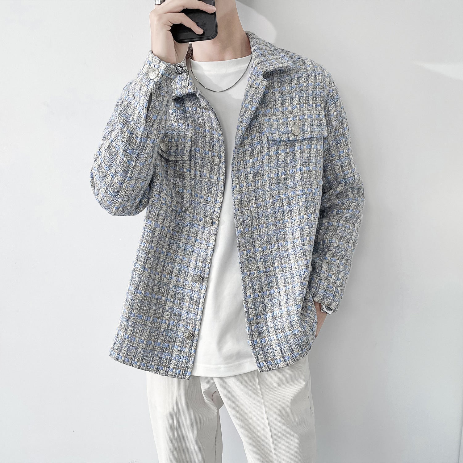 Small Fragrance Casual Men’s Jacket