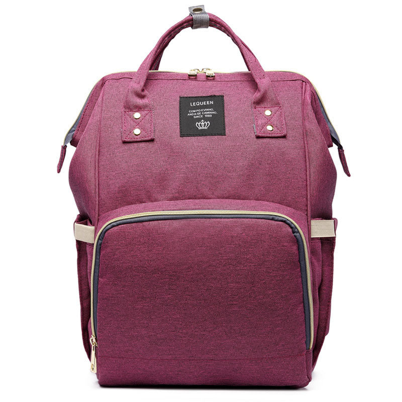SS Maternity Nappy Bag Dark Purple