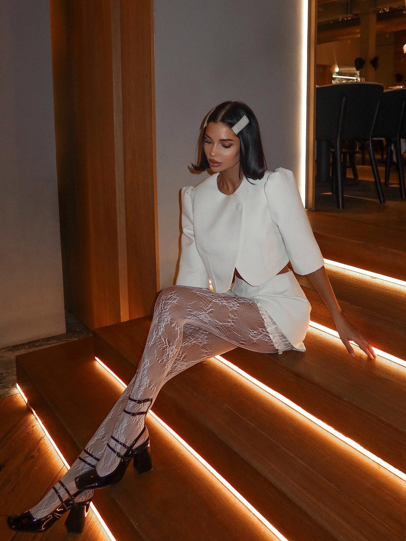 SS Crop Top & Shorts Set