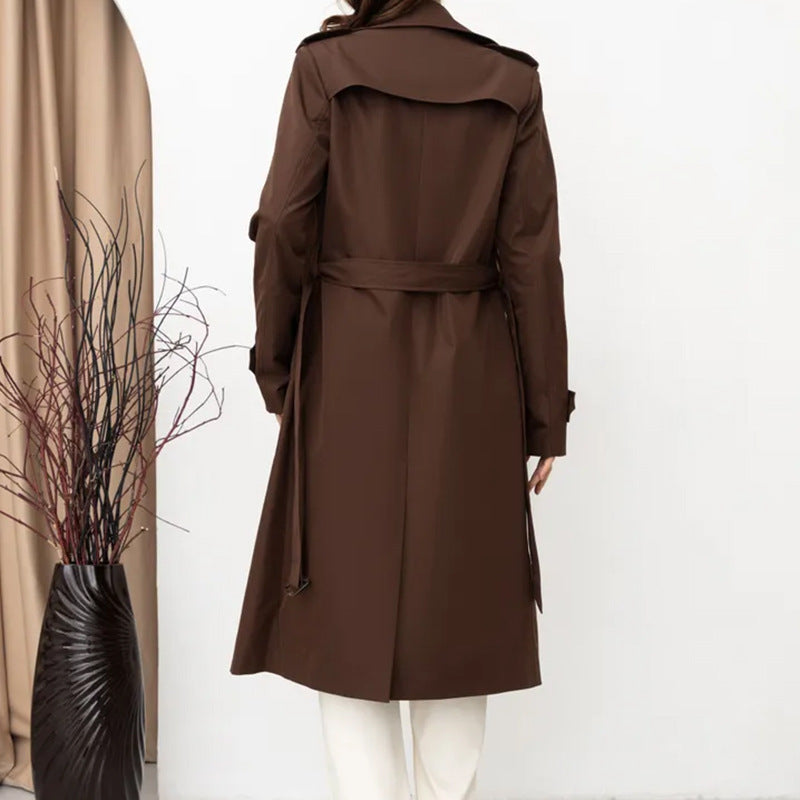 SS Classic Style Lace-up Coat