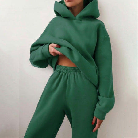 SS Two-piece Suit Dark Green