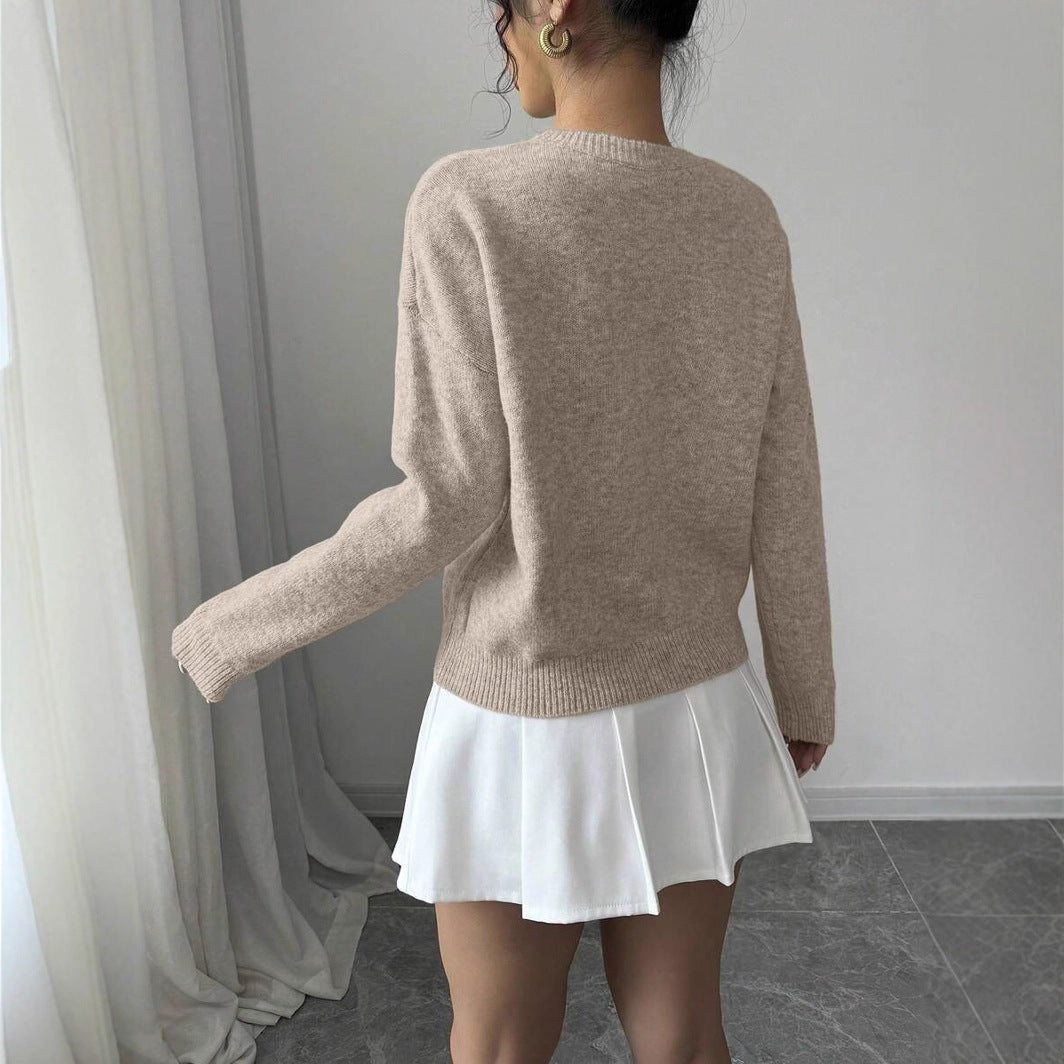 SS Flower Sweater