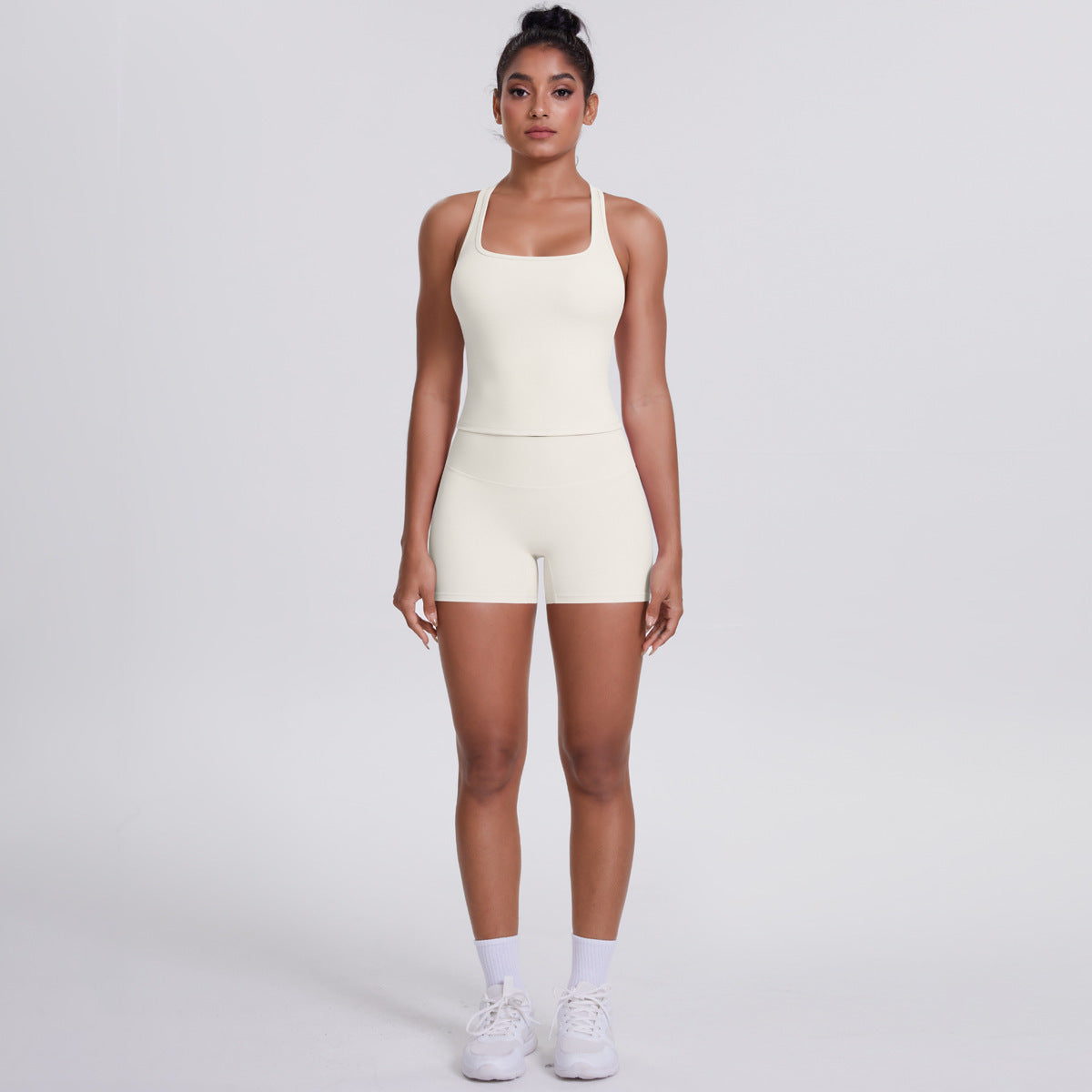 SS Yoga Set creamy white