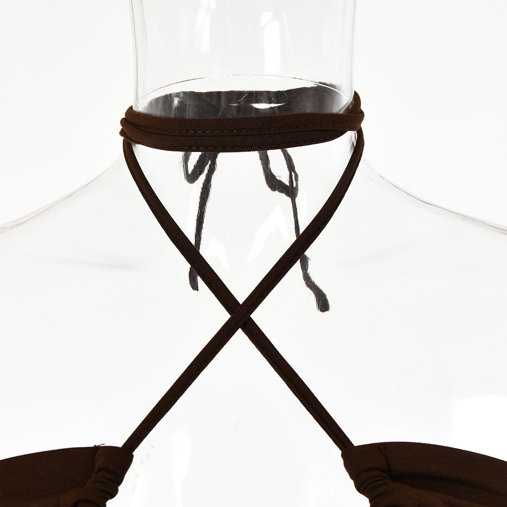 SS Chest Hollow Out Dress