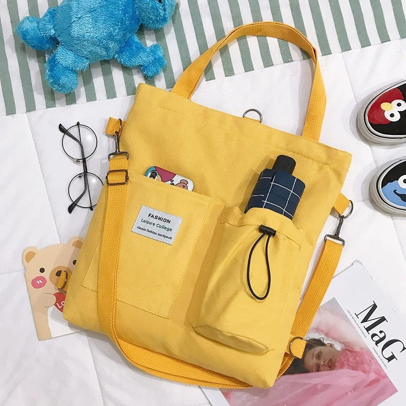 SS Canvas Shoulder bag Yellow