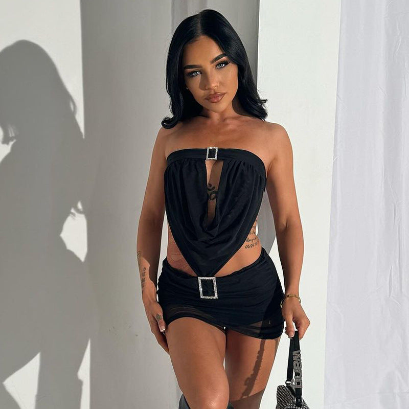 Women's Bandeau Sheath Dress