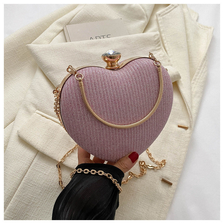 SS Hart Clutch Bag Pink