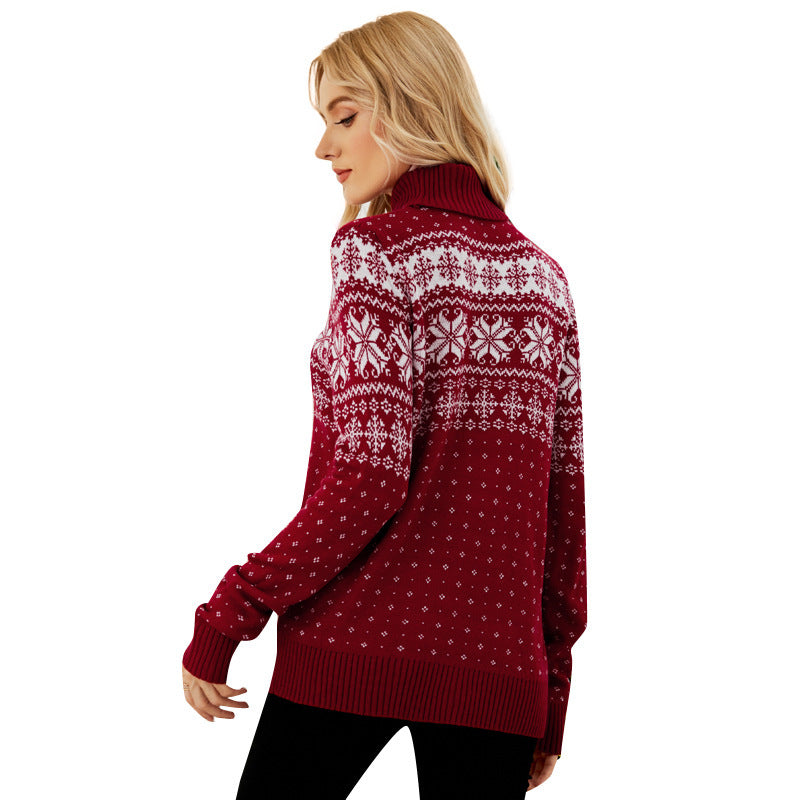 Women's Red Christmas Sweater