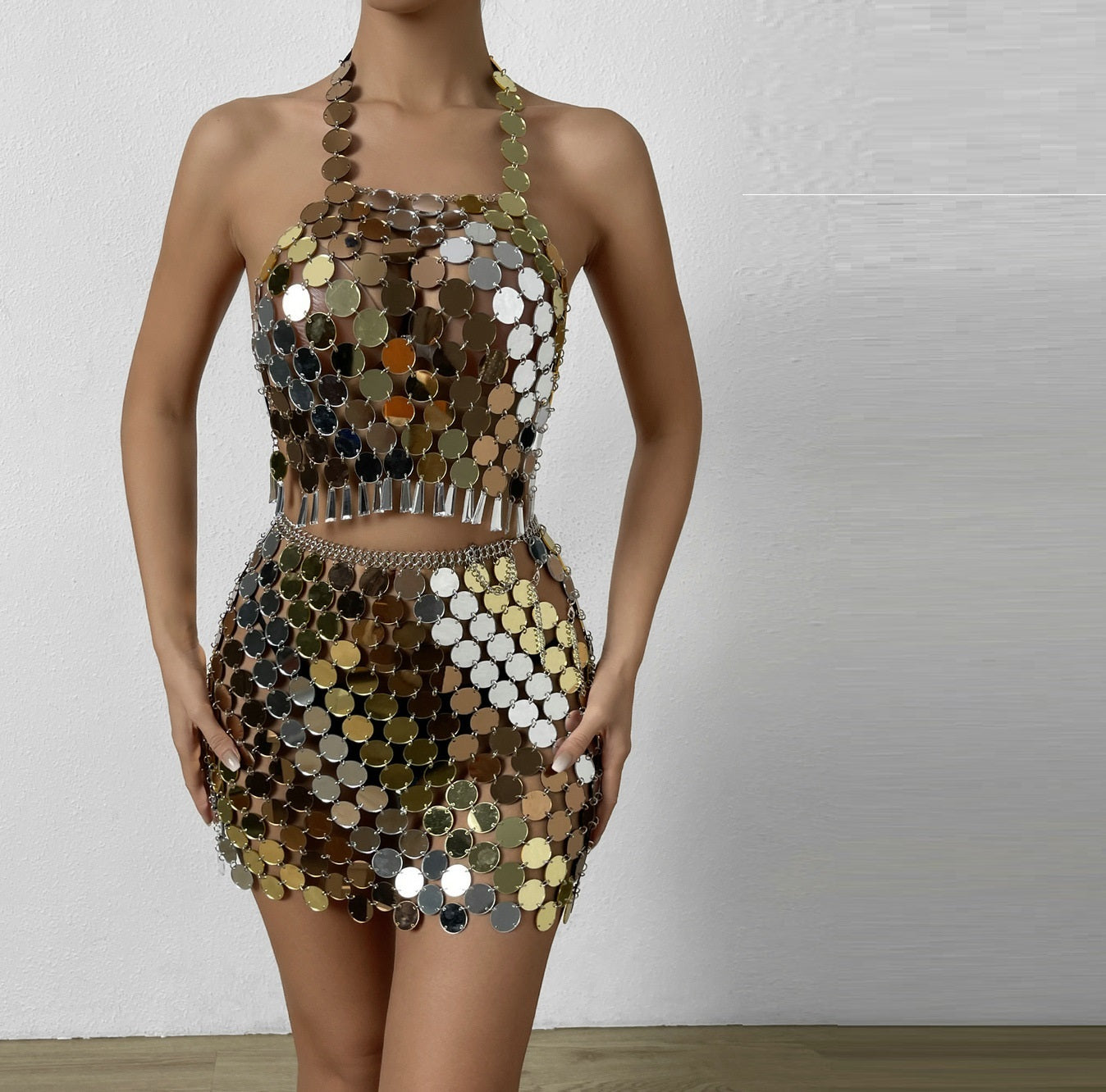 SS Acrylic Suit Top One size