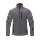 Men's Outdoor Sports Polar Fleece Jacket Thermal Climbing Jacket Dark Gray