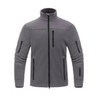 Men's Outdoor Sports Polar Fleece Jacket Thermal Climbing Jacket Dark Gray