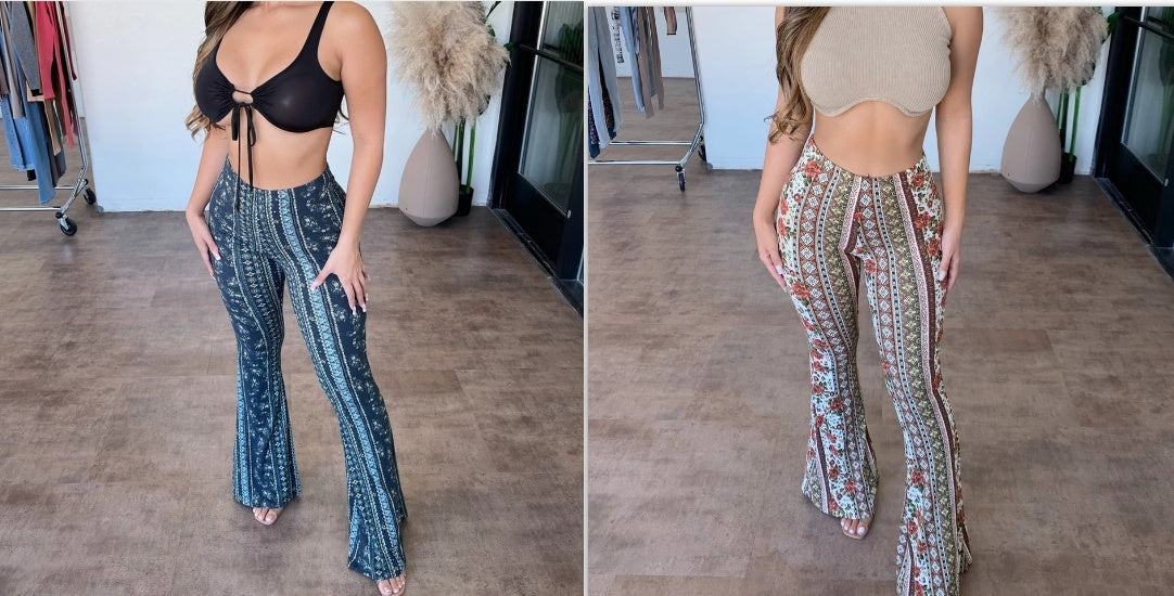 SS Elastic Tight Pants Blue and color S