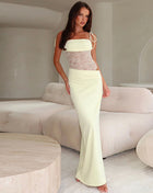 SS Beach Club Dress Light yellow