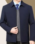 SS New Men Spring And Autumn jacket Navy Blue