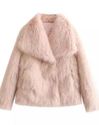 SS Winter Plush Jacket Pink