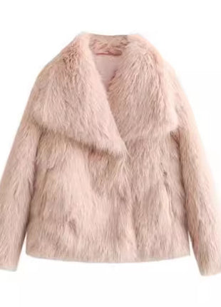 SS Winter Plush Jacket Pink
