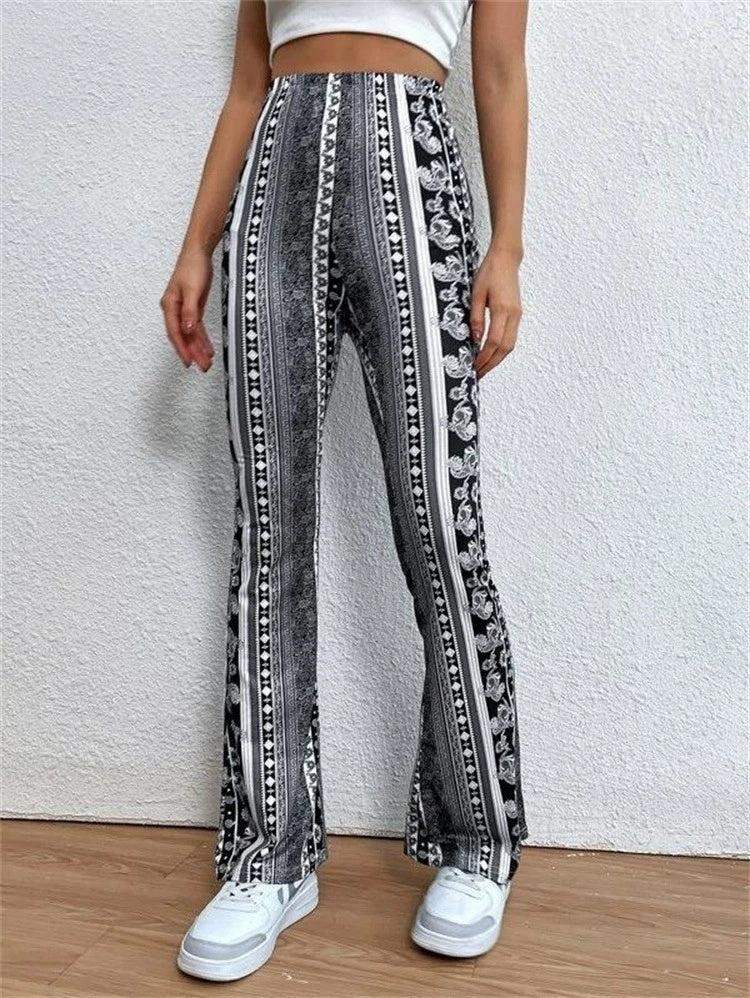 SS Elastic Tight Pants Black