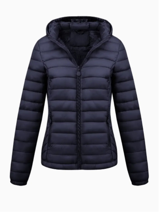 SS Women's Winter Jacket Navy Blue