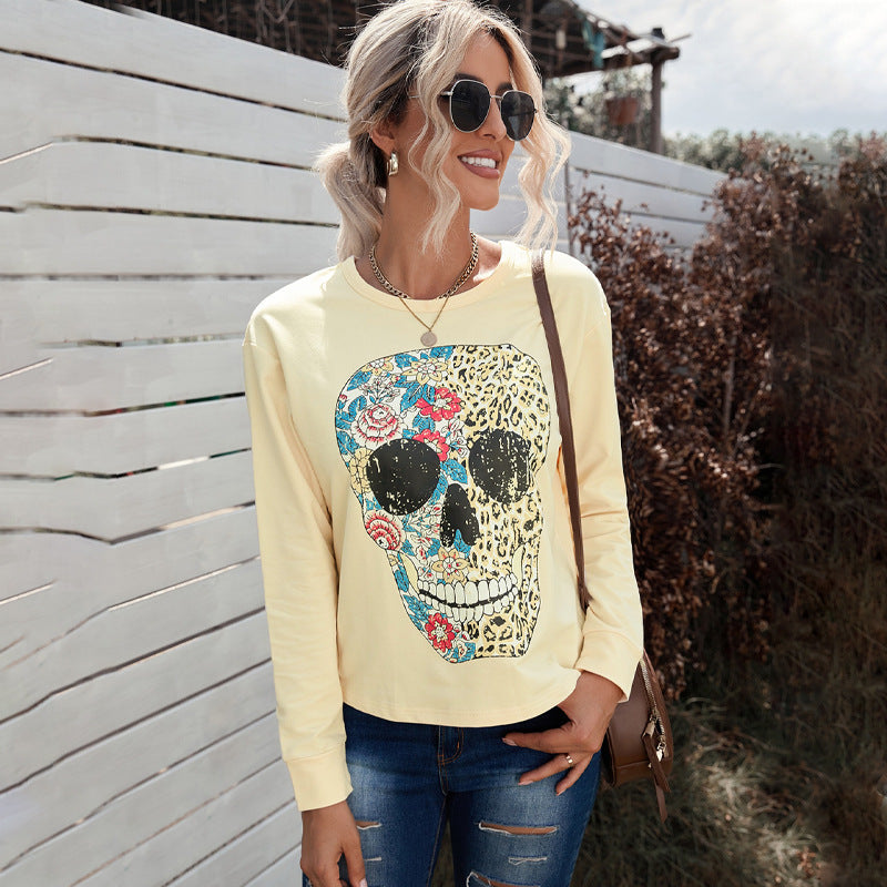 Halloween Skull Print