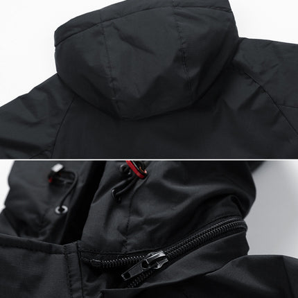 Men's Outdoor Casual Hooded Shell Jacket