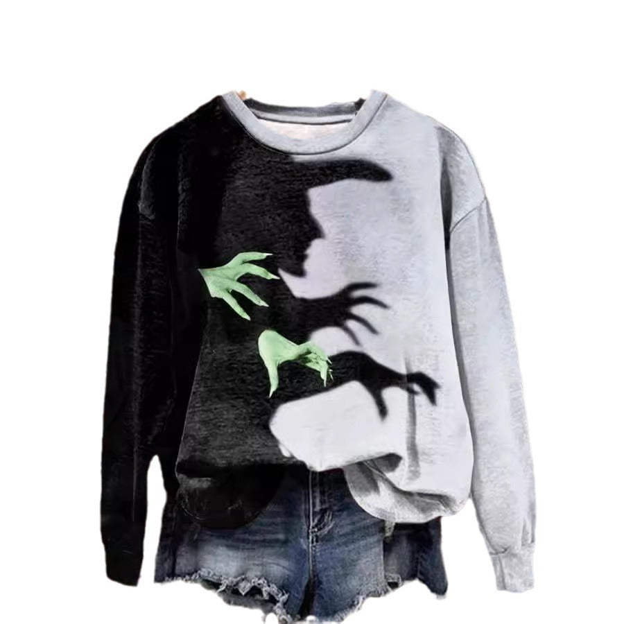 Halloween Horror Funny Women's 3D Printing Sweater
