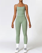 SS Yoga Suit Green