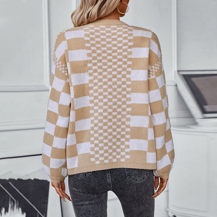 Women Sweater Lantern Sleeve