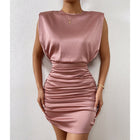 SS Evening Dress pink gold