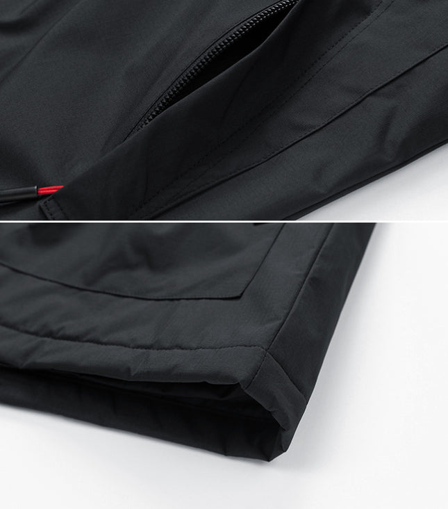 Men's Outdoor Casual Hooded Shell Jacket