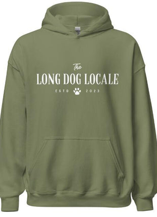 SS LONG DOG Hoodie Army green