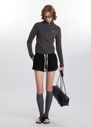 SS Women's Zipper Sweater