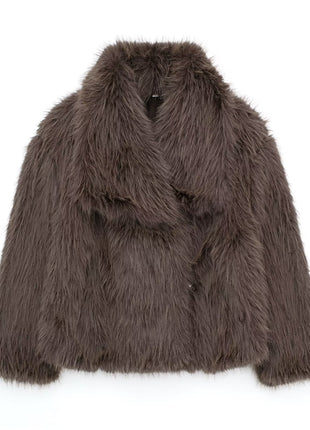 SS Winter Plush Jacket Brown