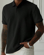 SS Men's Polo T Shirt Black