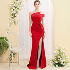 Temperament Ladies Banquet Long Fish Tail Dress Red