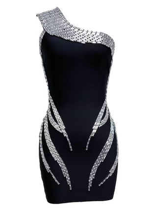 SS Short Bandage Dress Black